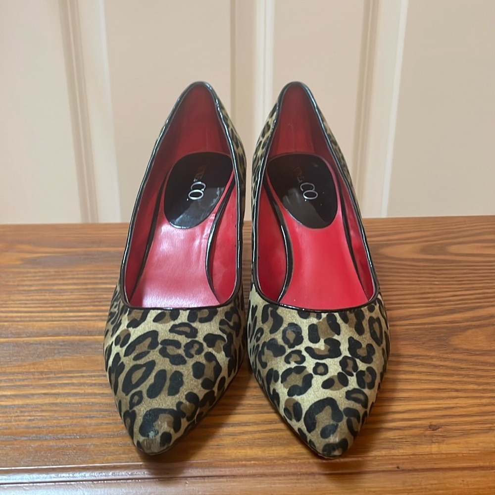 Nine & Co Leopard Heels
